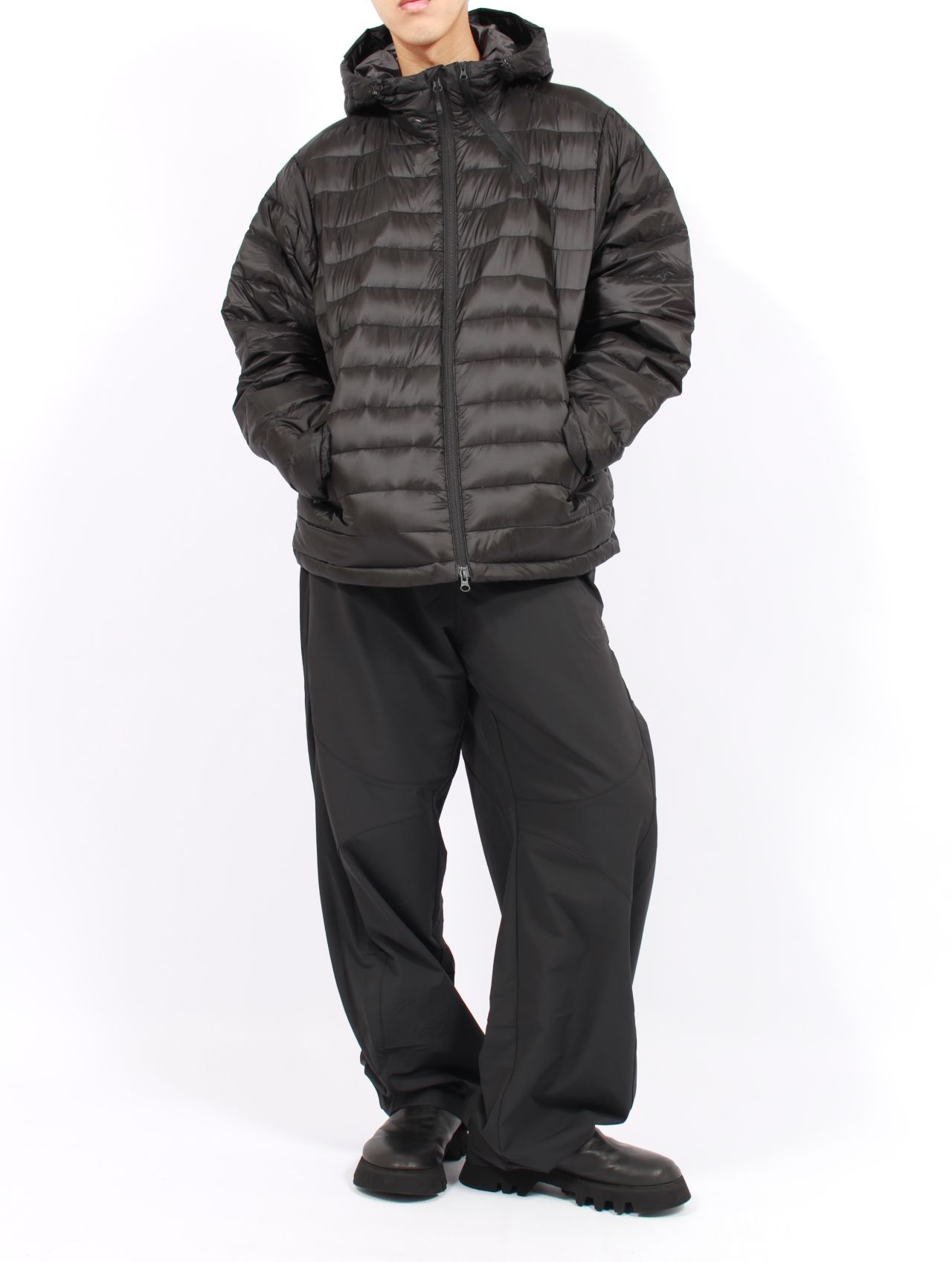 【25AW】サフィックス パッファー ジャケット / SUFFIX PUFFER JACKET / ブラック