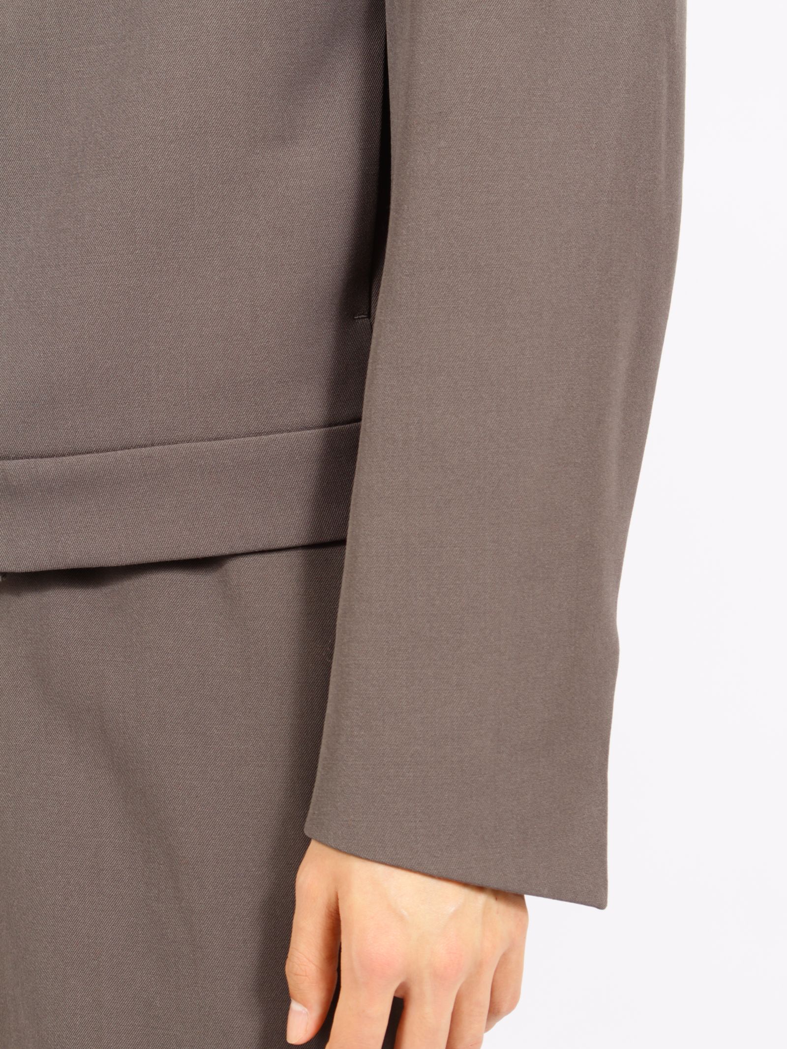【26AW】ヘビー ウール スペンサー ジャケット / HEAVY WOOL SPENCER JACKET .16 / GUNMETAL(グレー)