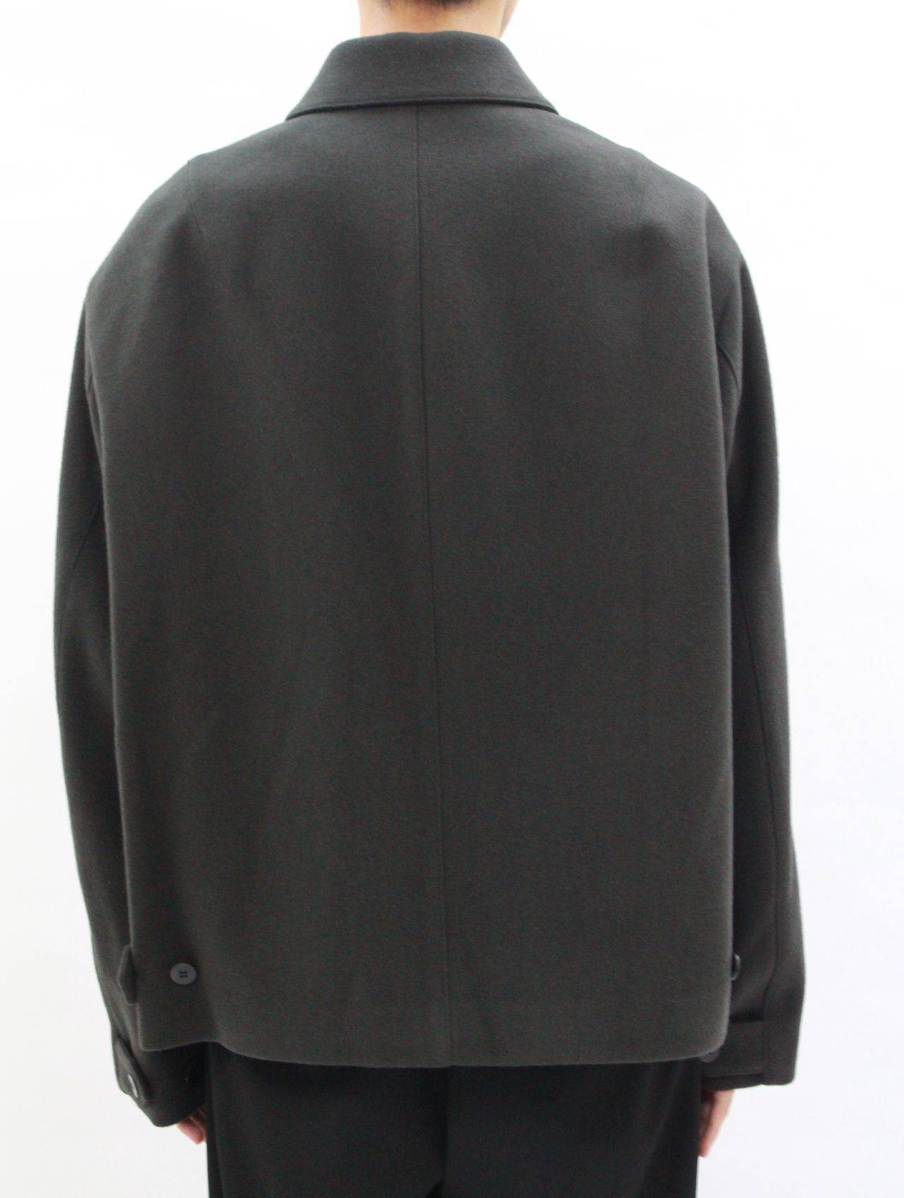 【25AW】ゼン モッサー ウール ブルゾン / ZEN MOSSER WOOL BLOUSON / ペッパーコーン