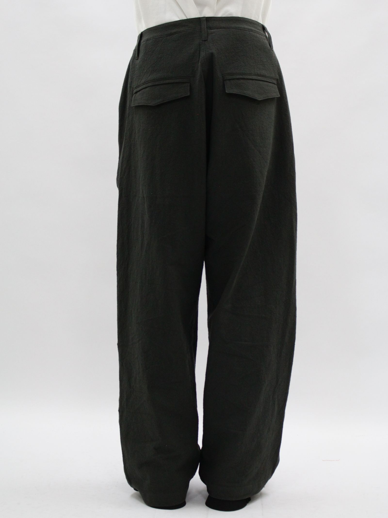 【26SS】ウェルド パッチド パンツ / WELD PATCHED PANTS / グレー