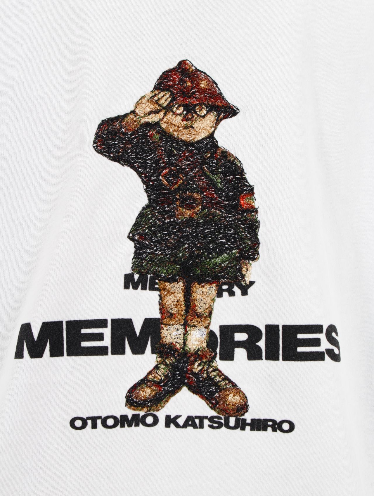 【26SS】"メモリーズ" 大友克洋 "大砲の街" Tシャツ/ MEMORIES "CANNON FODDER" S/SL Tee / ホワイト