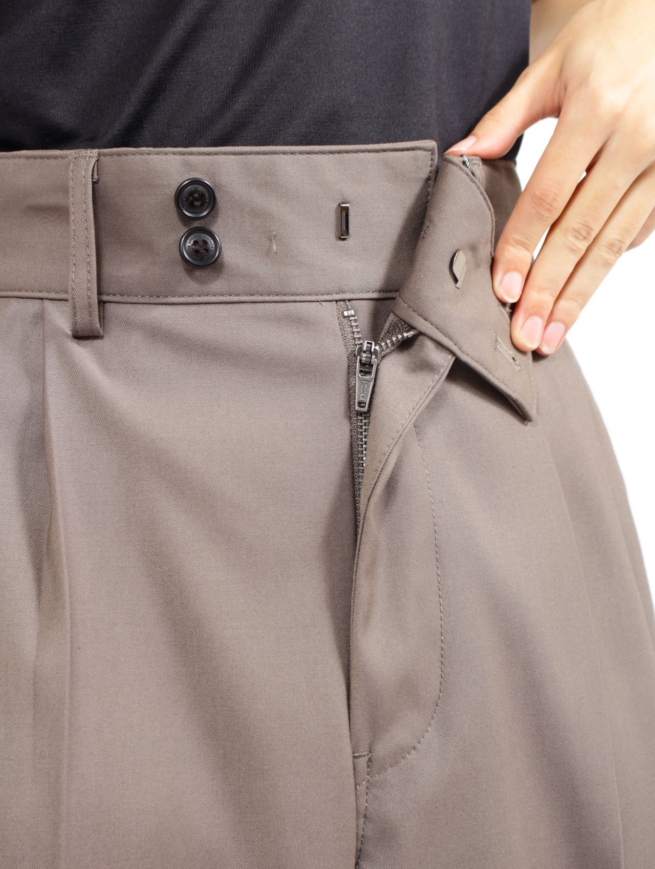 【25AW】サンティアゴ スラックス / SANTIAGO SLACKS / ミンク