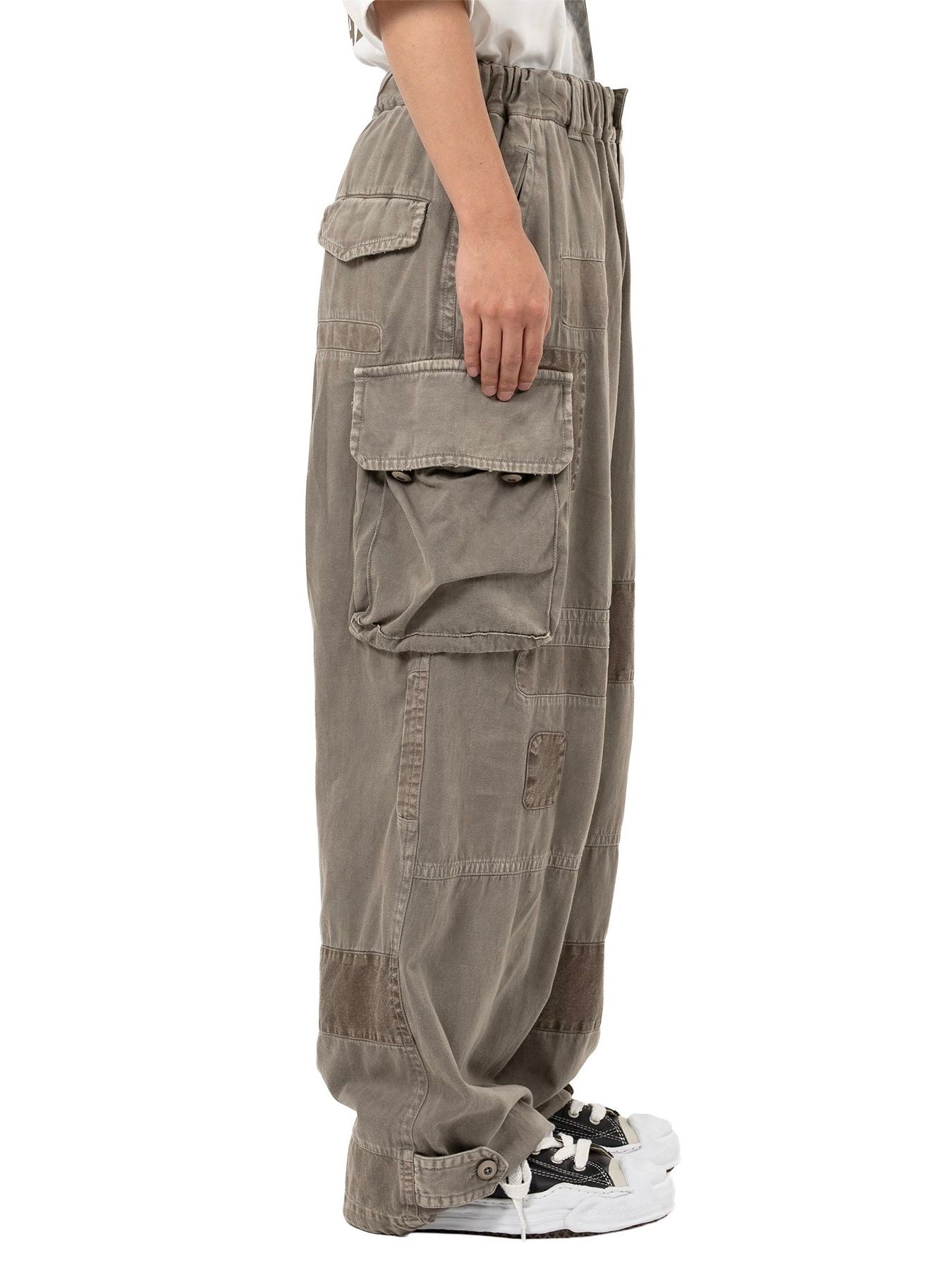 【25AW】リペア カーゴ トラウザー / REPAIR CARGO TROUSER / ライトグレー