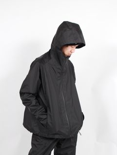 【25SS】ショート ナイロン 3L パーカー / Short Parka 3L Nylon / ブラック