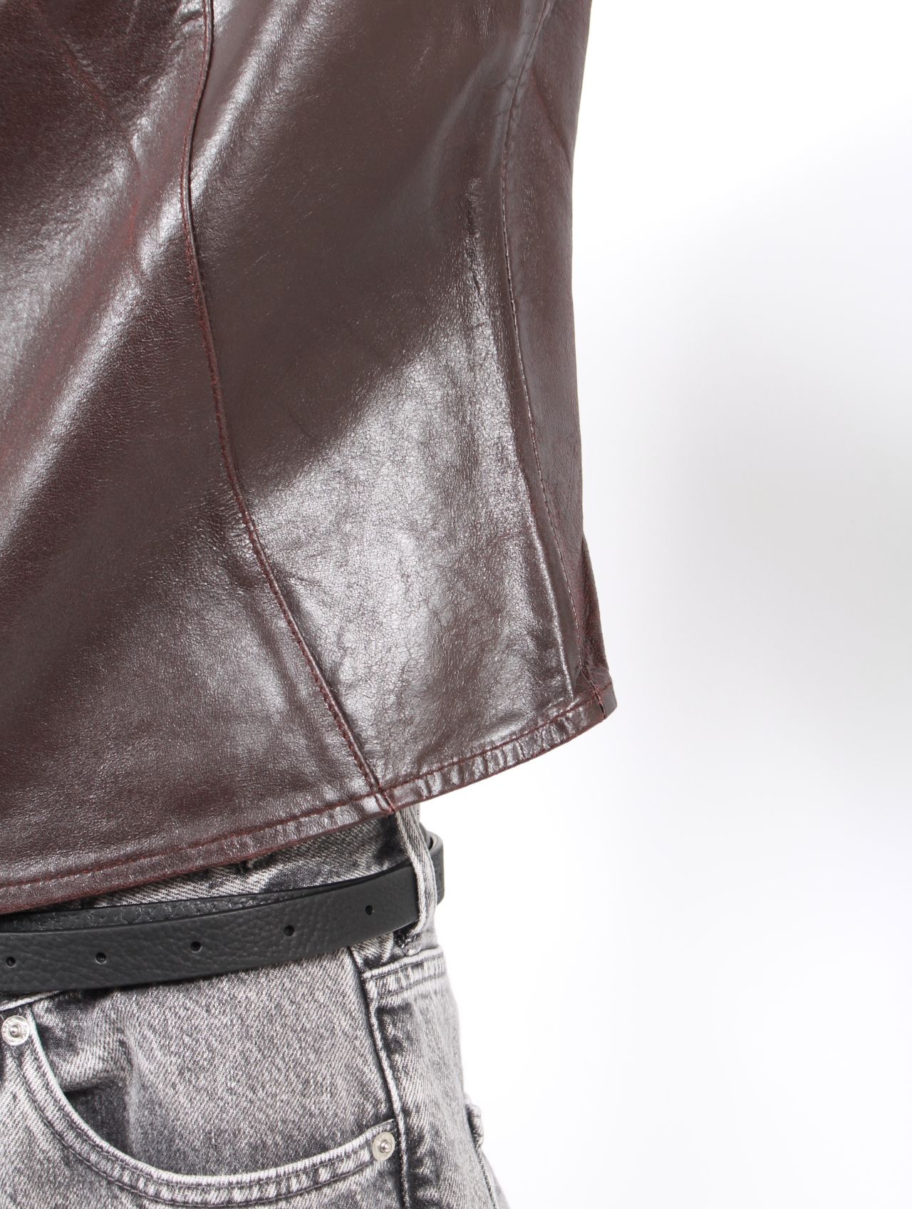 HOPE - 【25AW】スウィープ レザー シャツ / SWEEP LEATHER