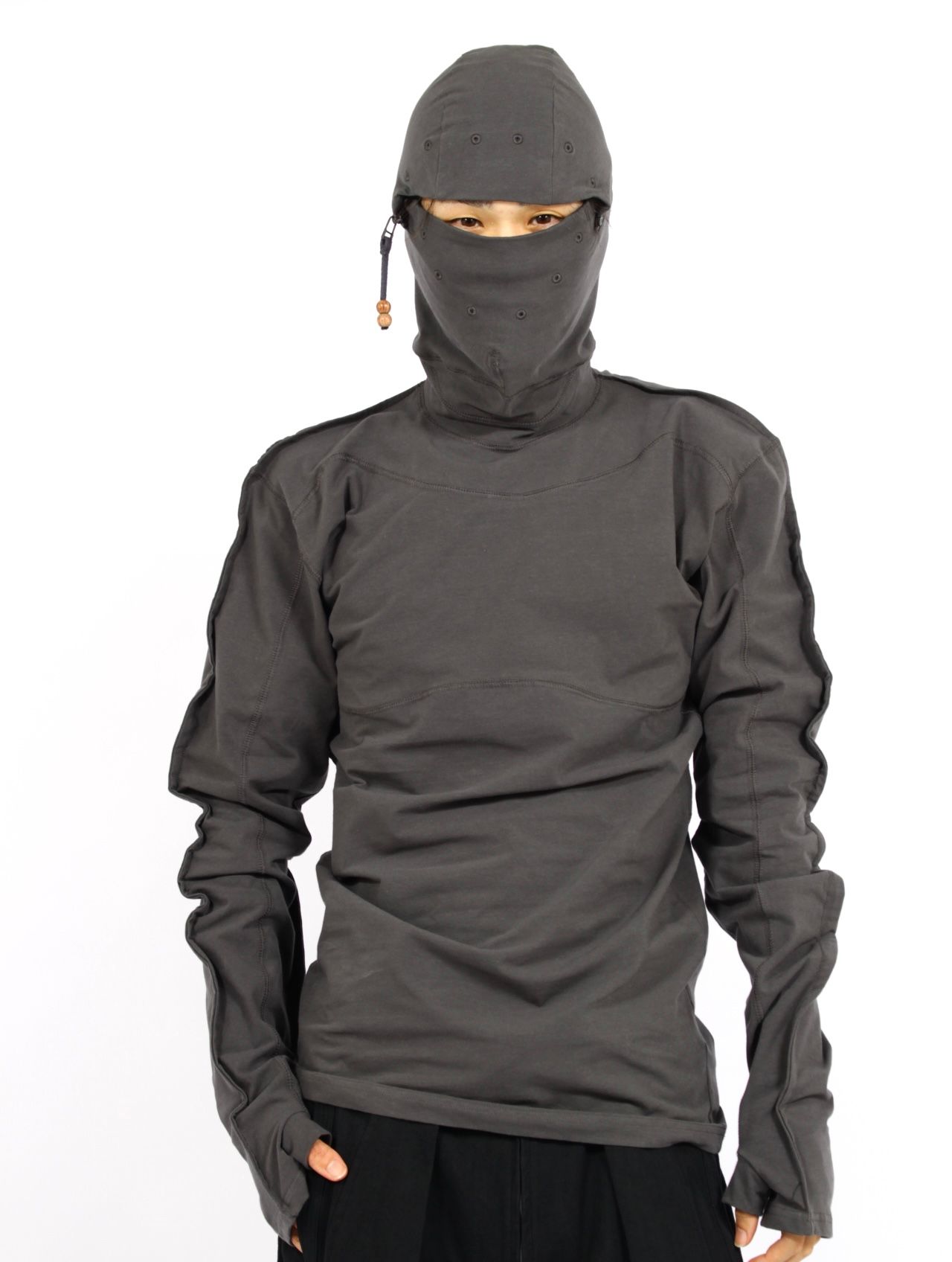 【25AW】サソウ トップス / SASOU TOP / チャコール