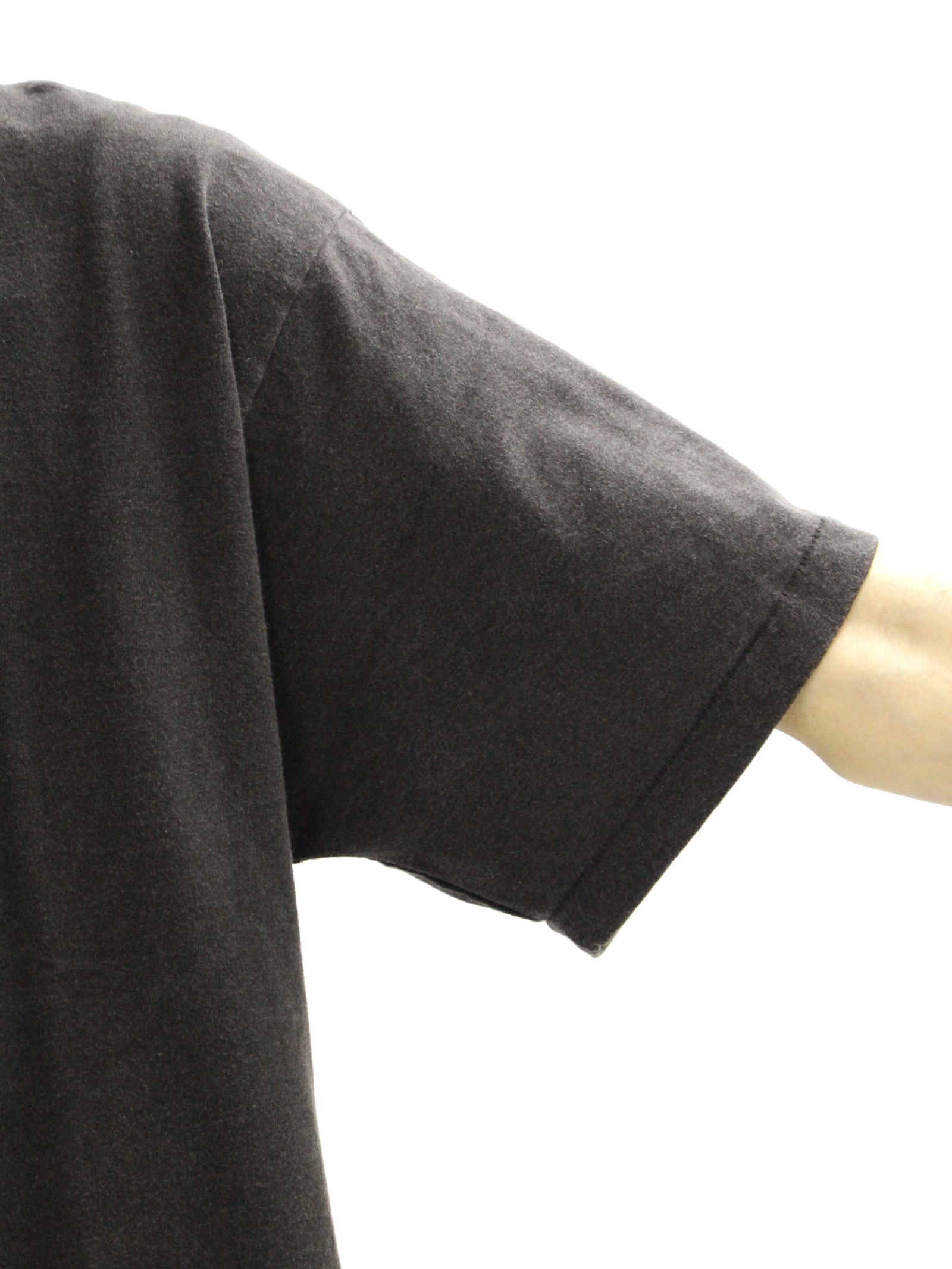 【26SS】佃弘樹 Heartwork Mixed media ロボット グラフィック Tシャツ / Hiroki Tsukuda ART ROBO T-SHIRT/ ブラック