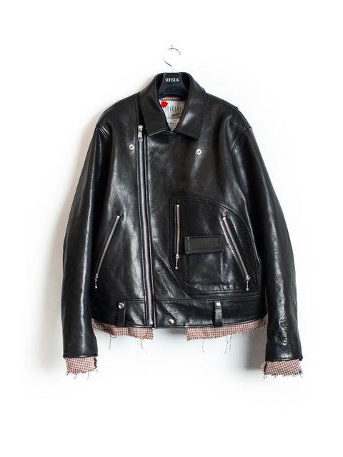 【25AW】カウレザー Dポケット ライダース / COW LEATHER D-POCKET RIDERS / ブラック