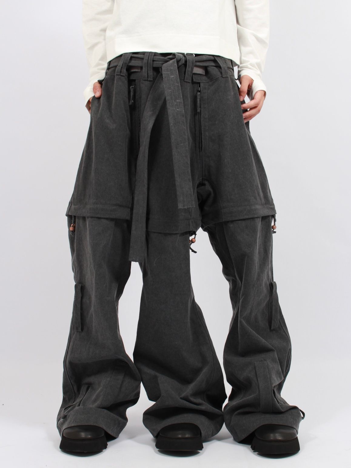 JIAN YE - 【25AW】ヤタガラス パンツ / 八咫烏 PANTS