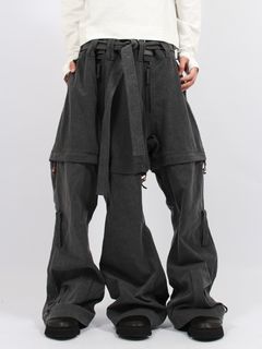 【25AW】ヤタガラス パンツ / 八咫烏 PANTS / ウォッシュブラック