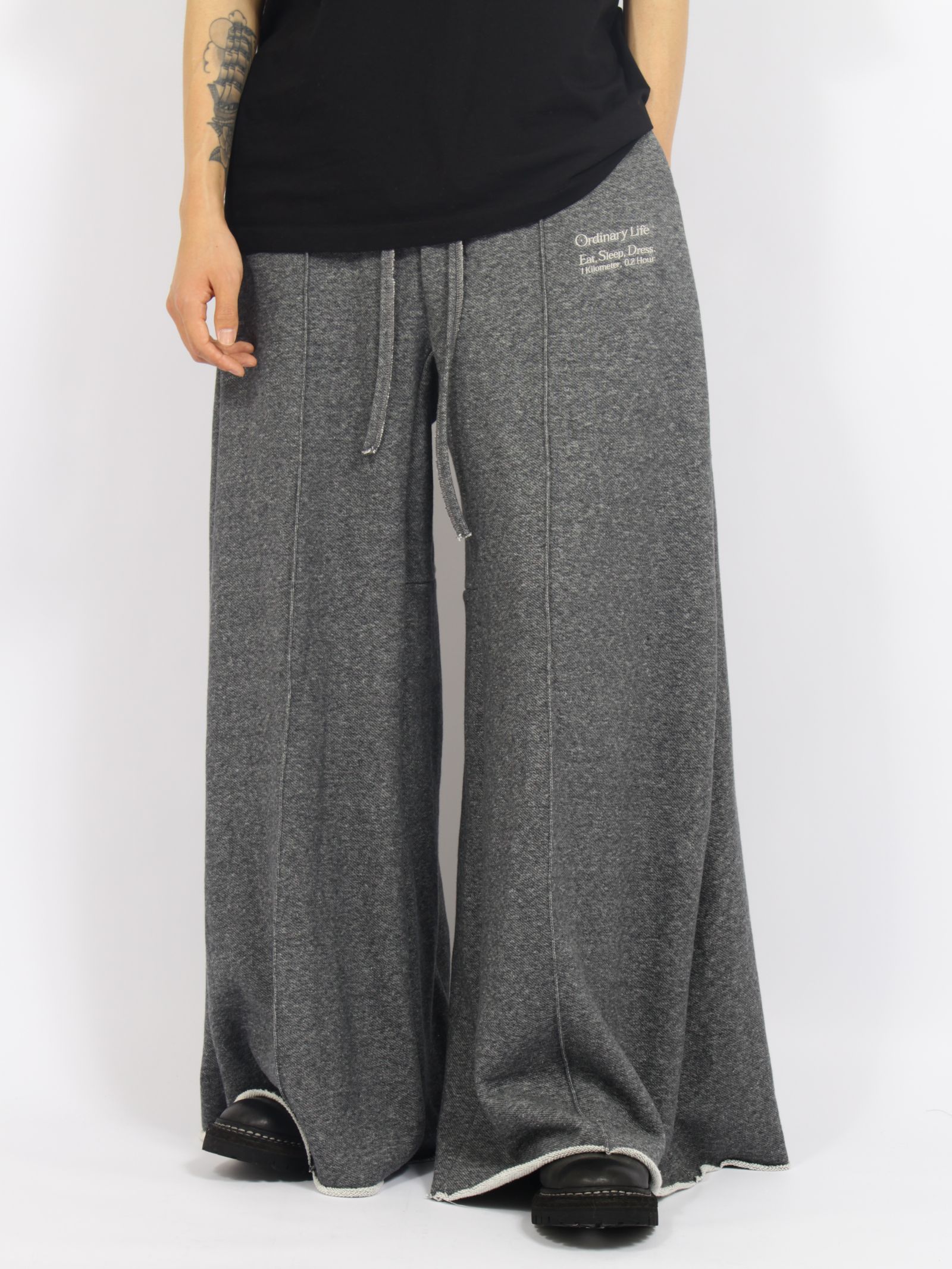 【定番】オーディナリー ホーム パンタロン スウェット パンツ / ORDINARY HOME PANTALON / チャコール