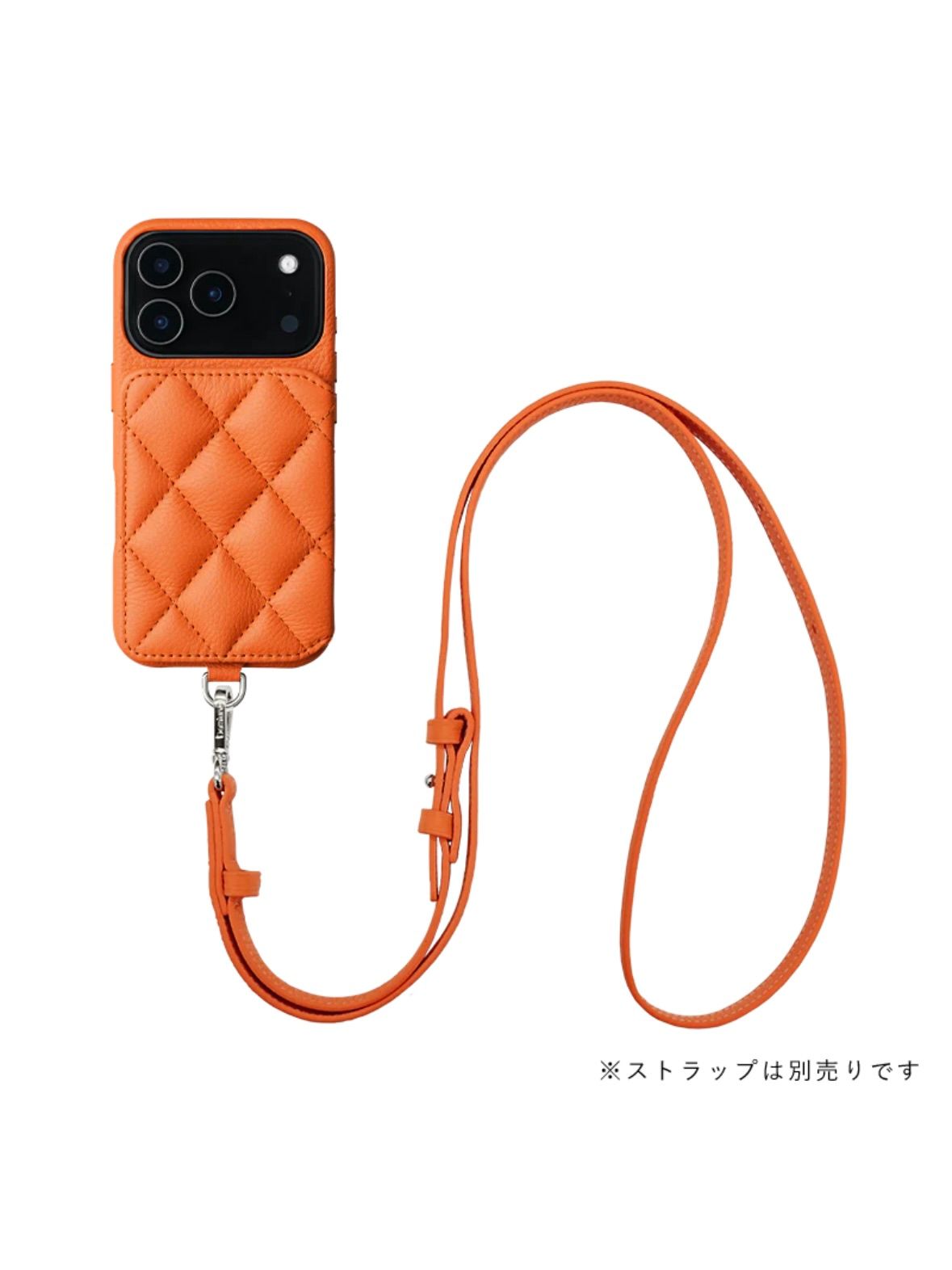 【iPhone 17 Pro】グレース スマートフォンケース / GRACE / オレンジ