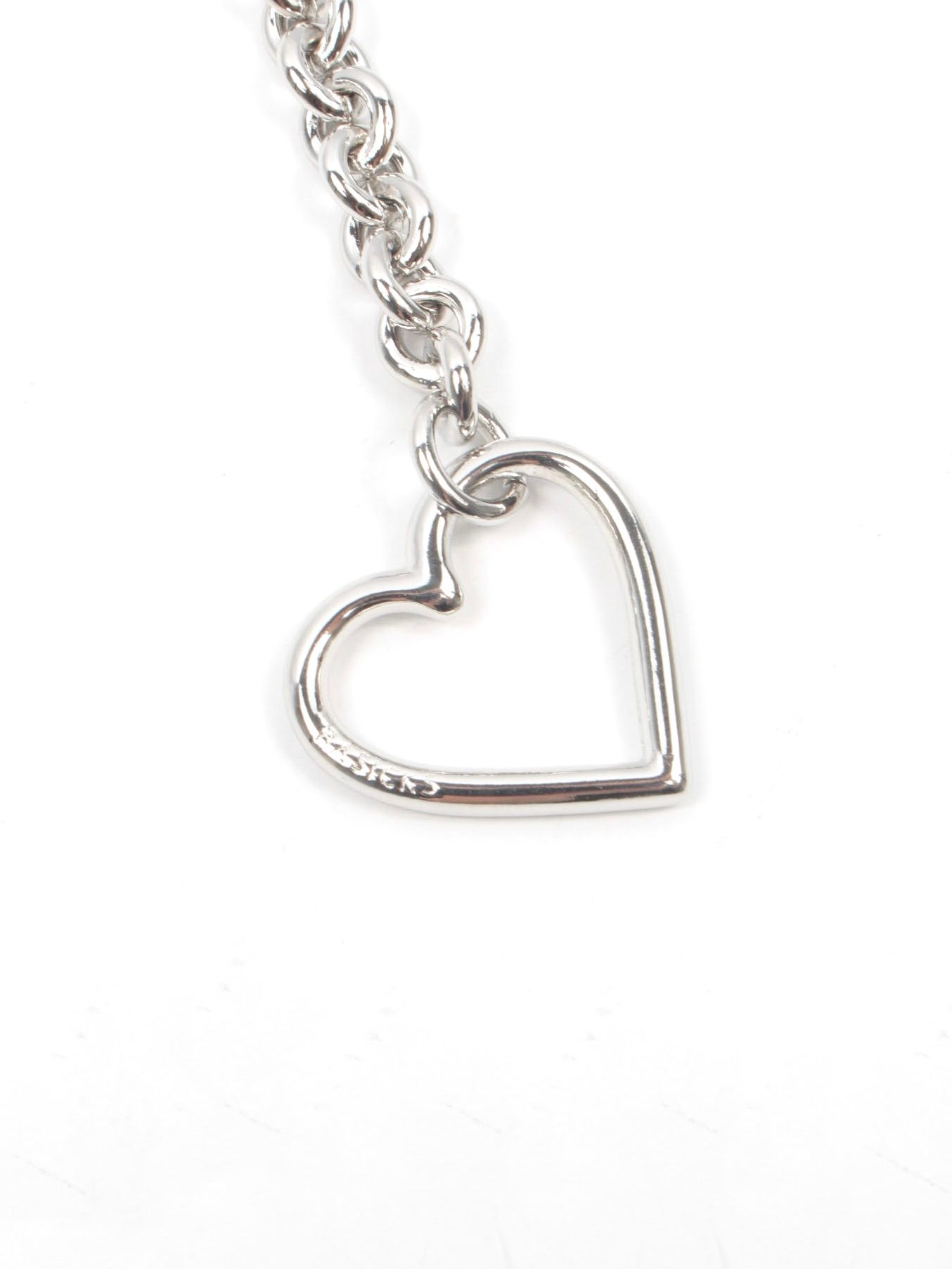 BASICKS ベイシックス ハートシルバーブレスレット クリスチャンダダ BASICKS - 【25AW】ハート ネックレス / HEART NECKLACE (MEDIUM