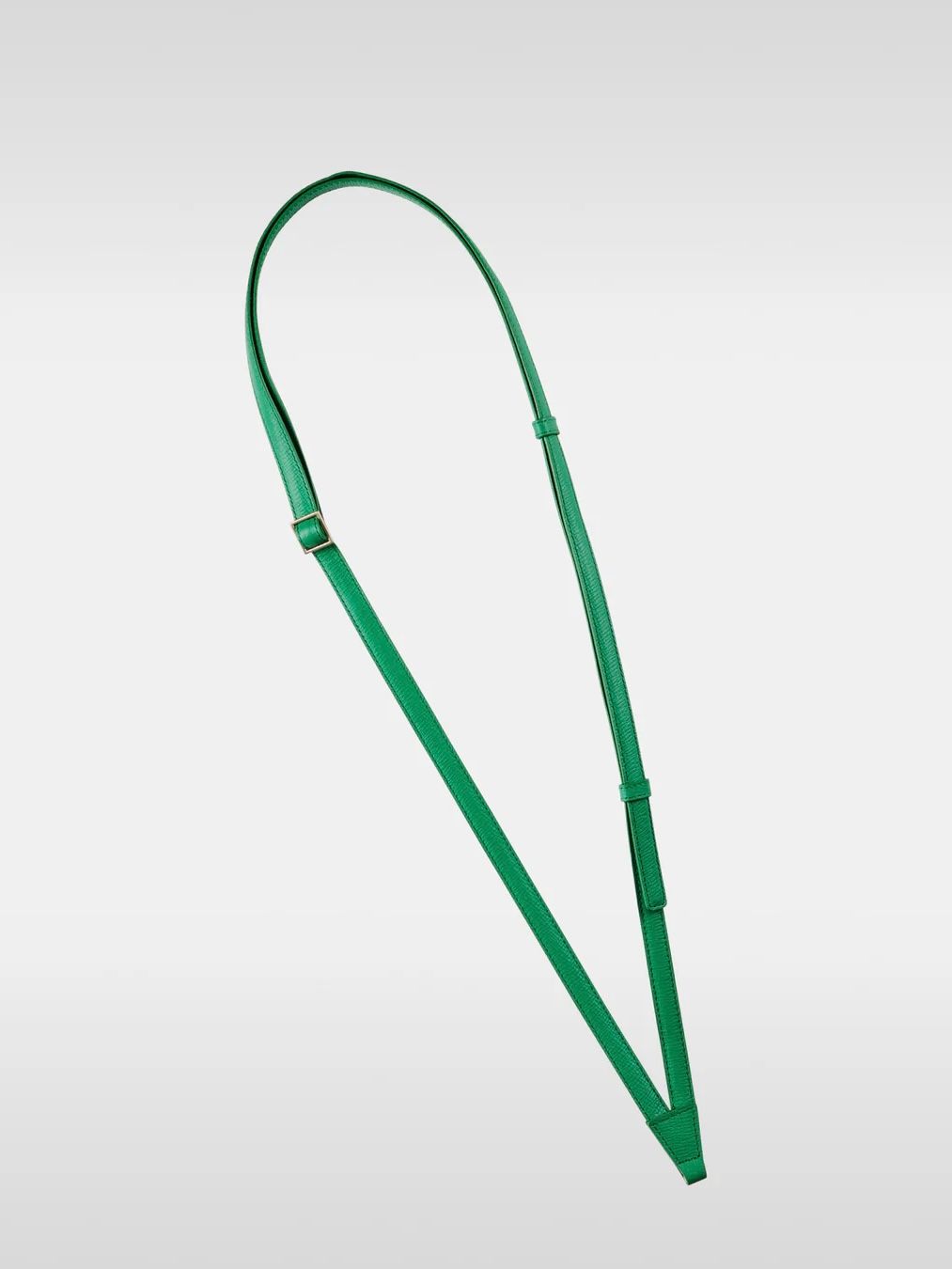 アジャスタブル レザー ストラップ付 iPhone アクセサリー / ADJUSTABLE ACCESORY STRAP / ジョリーグリーン