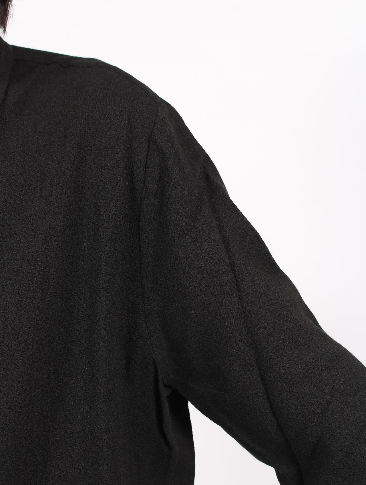 【25AW】定番 センス シャツ 長袖 / SENSE SHIRT / ブラック