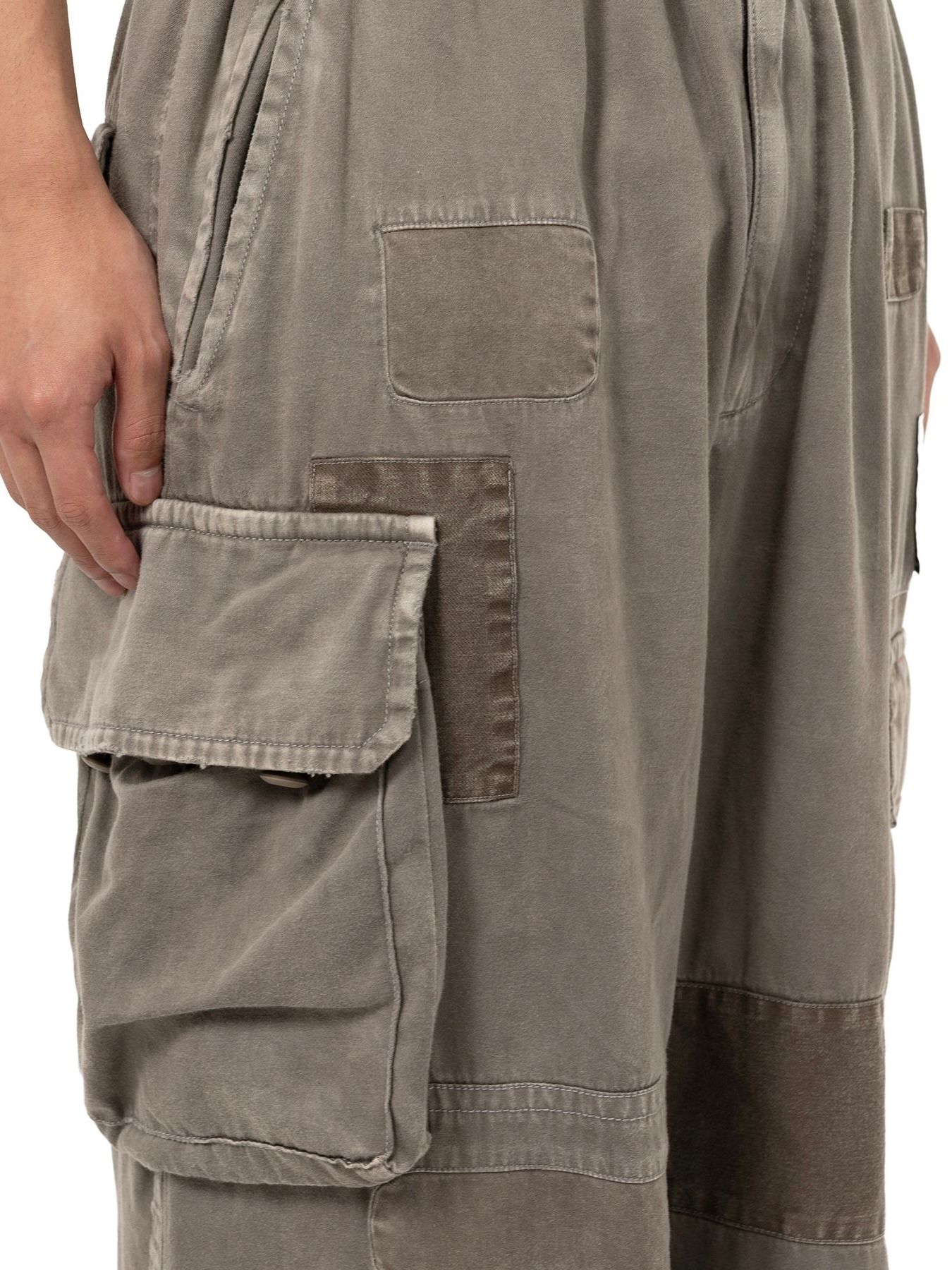 【25AW】リペア カーゴ トラウザー / REPAIR CARGO TROUSER / ライトグレー