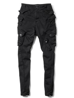 JULIUS - 【24SS】10.5oz ストレッチ カーゴ デニム ガスマスク 
