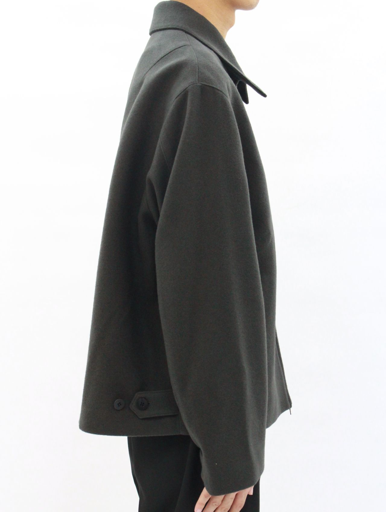 【25AW】ゼン モッサー ウール ブルゾン / ZEN MOSSER WOOL BLOUSON / ペッパーコーン