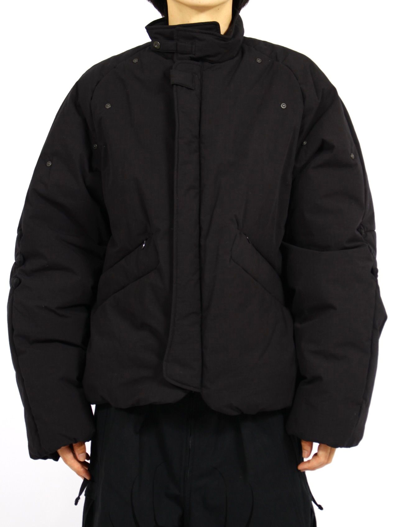 【25AW】カナボウ パファー ジャケット / 金棒 PUFFER / ブラック