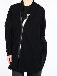 【25SS】ウール スムース クレープ ニット / WOOL SMOOTH CRAPE KNIT / ブラック