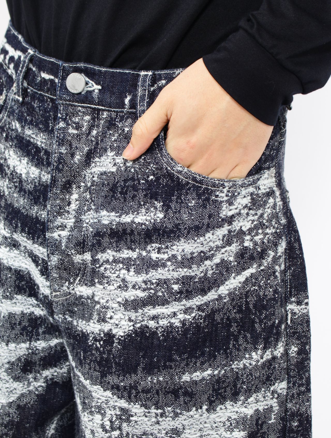 【26SS】ワイド デニム パンツ / WIDE DENIM / ワンウォッシュ