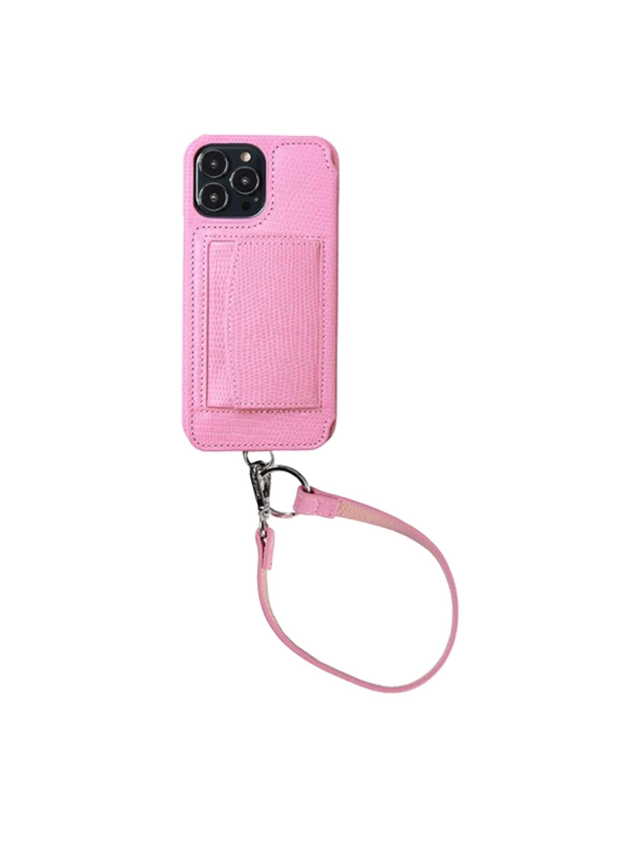 スマートフォン用 ハンド ストラップ / HAND STRAP LIZARD / サクラ