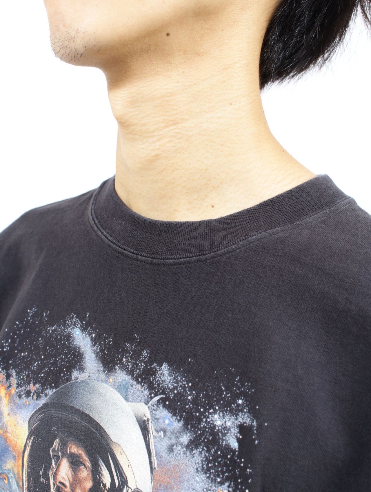 DAIRIKU ダイリク Rotten Hole Damage Tee 黒 F DAIRIKU(ダイリク) / 23AW Rotten Hole Damage Tee/FREE