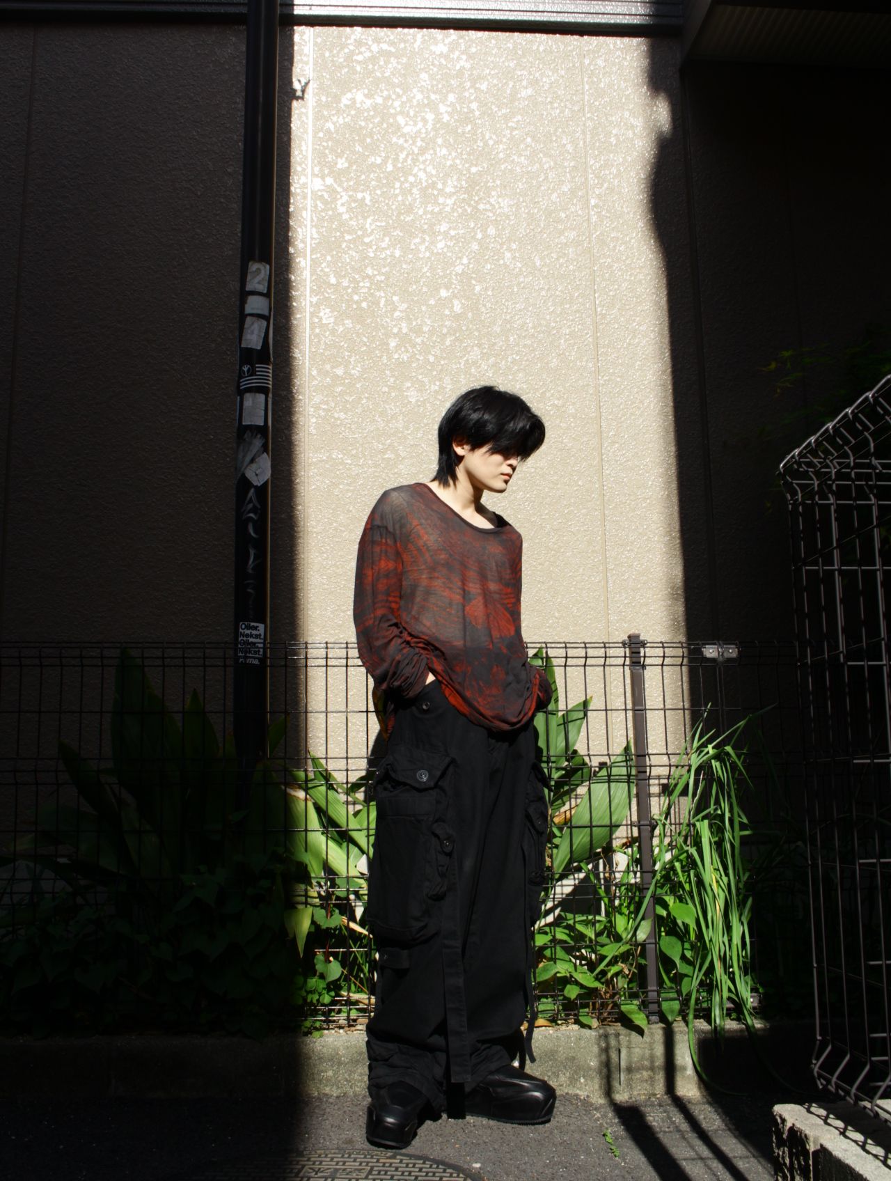 【25SS】12oz デニム カーゴ パンツ / 12oz DENIM / ブラック