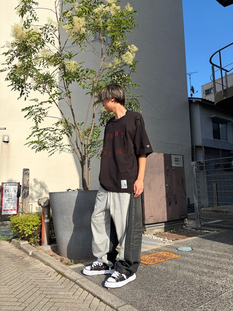 異素材で魅せる、夏のミハラコーデ