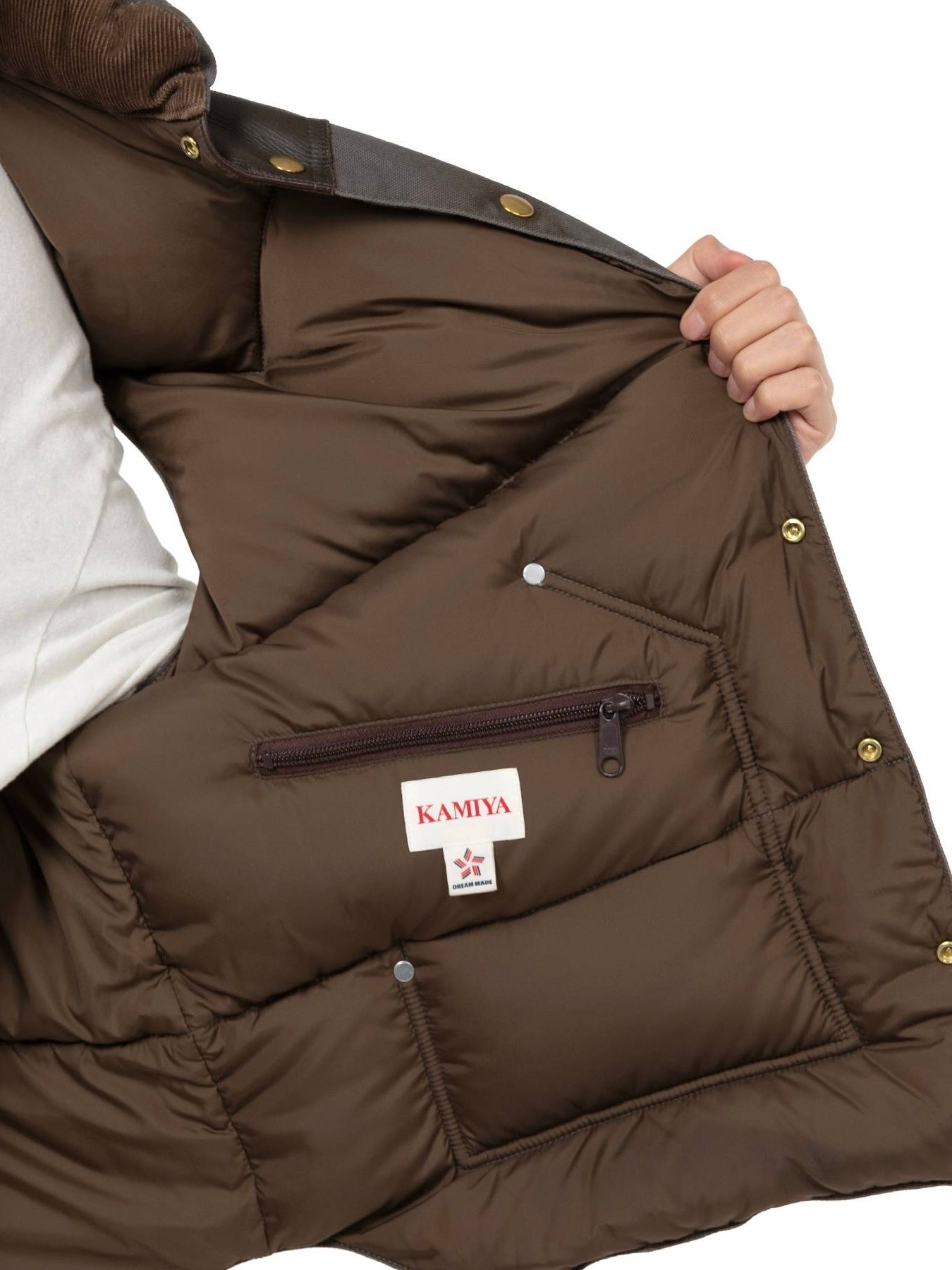 【25AW】RMFB ダック ダウン ベスト / RMFB DUCK DOWN VEST / グレー