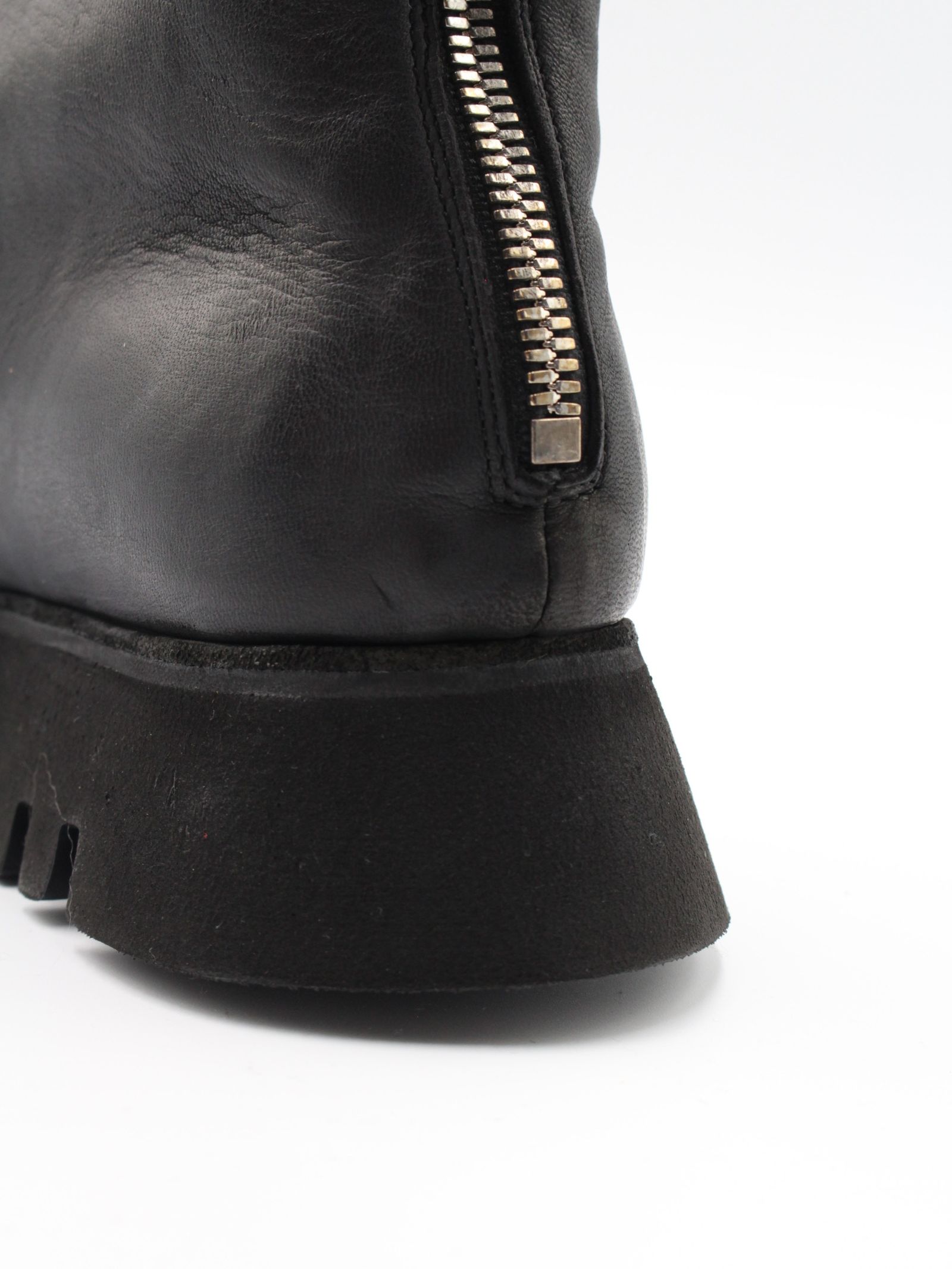 GUIDI - 【ZO08V】馬革 ホースレザー アンクル バックジップ