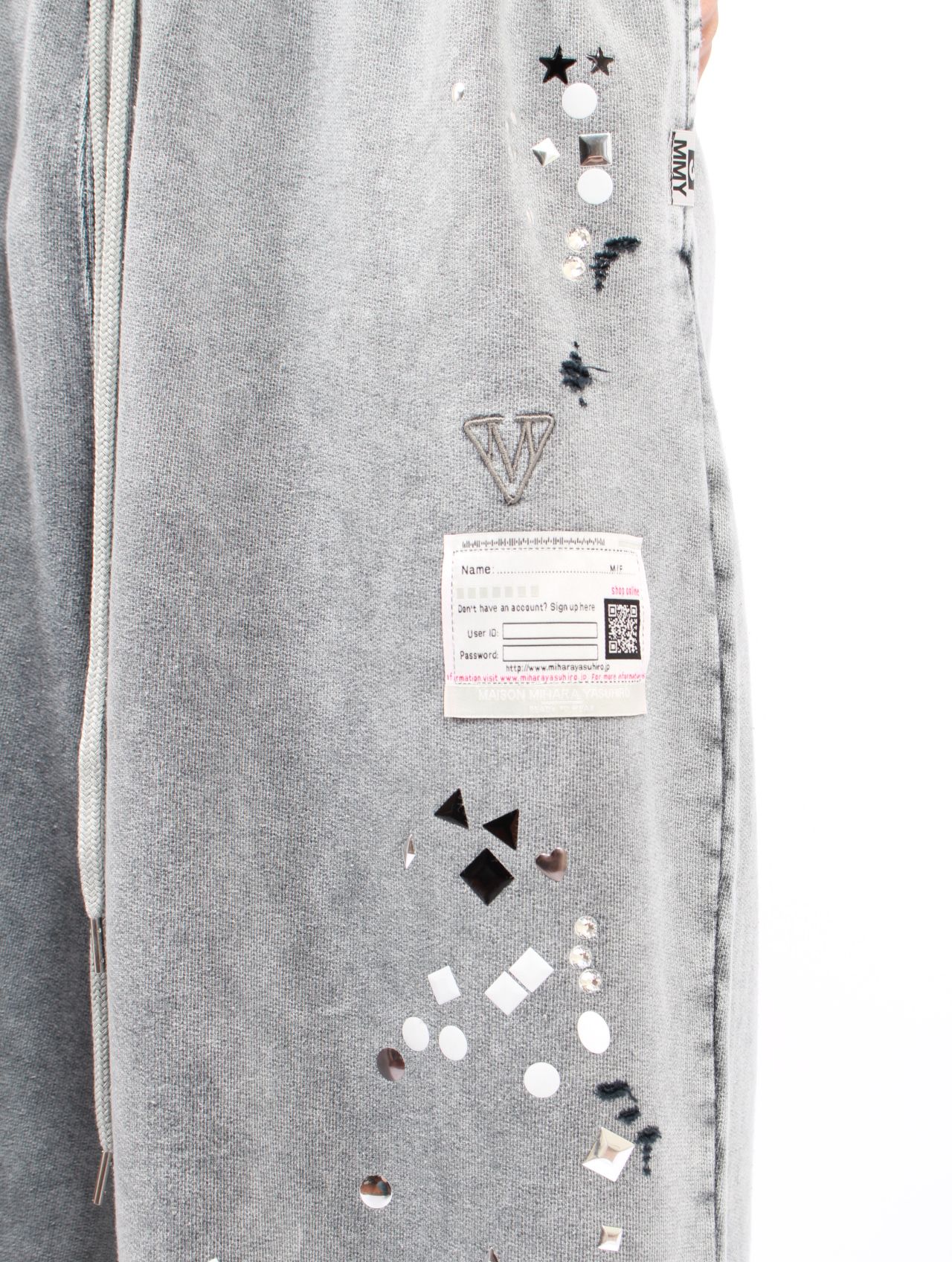 【25AW】エンブリッシュ ブリーチ パンツ / EMBELLISH BLEACH PT / グレー