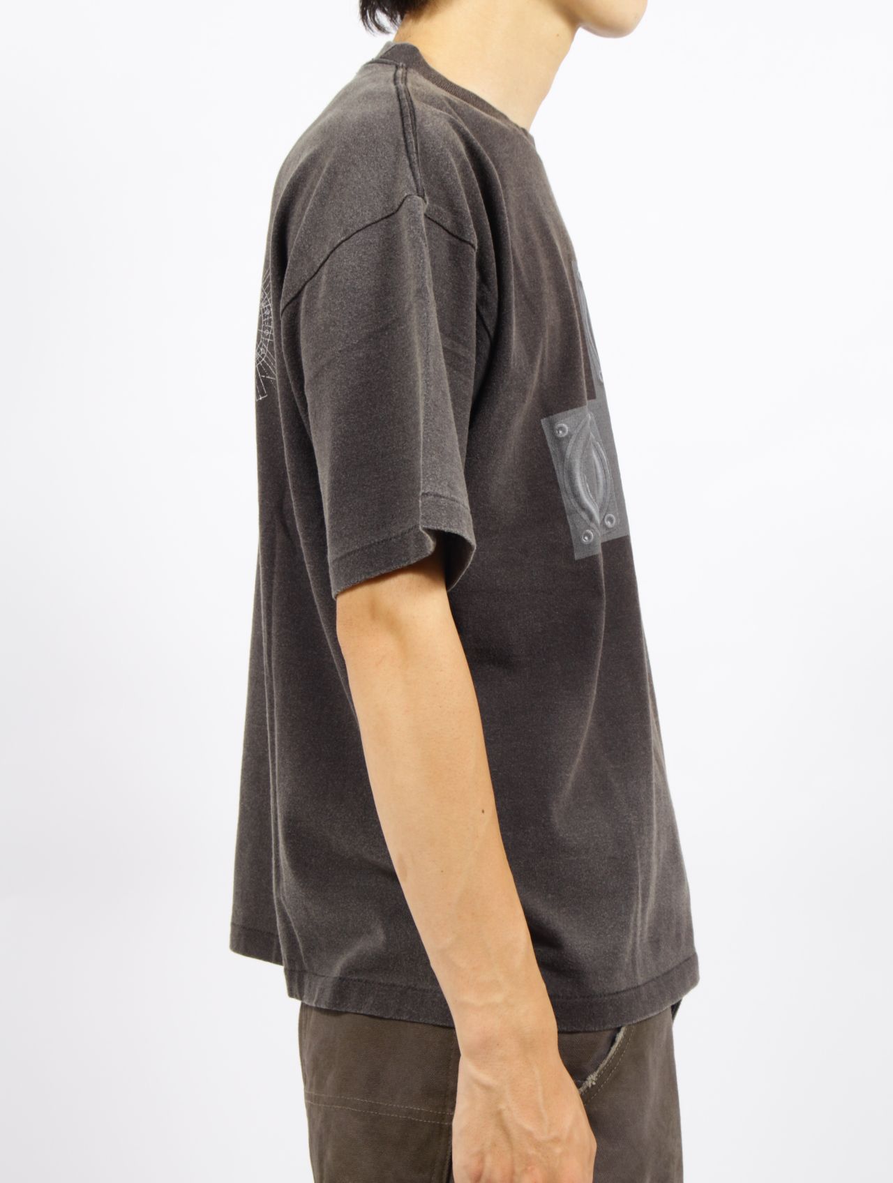 【25AW】スピーカー グラフィック Tシャツ 半袖 カットソー  / SPEAKER T-SHIRTS / ブラック