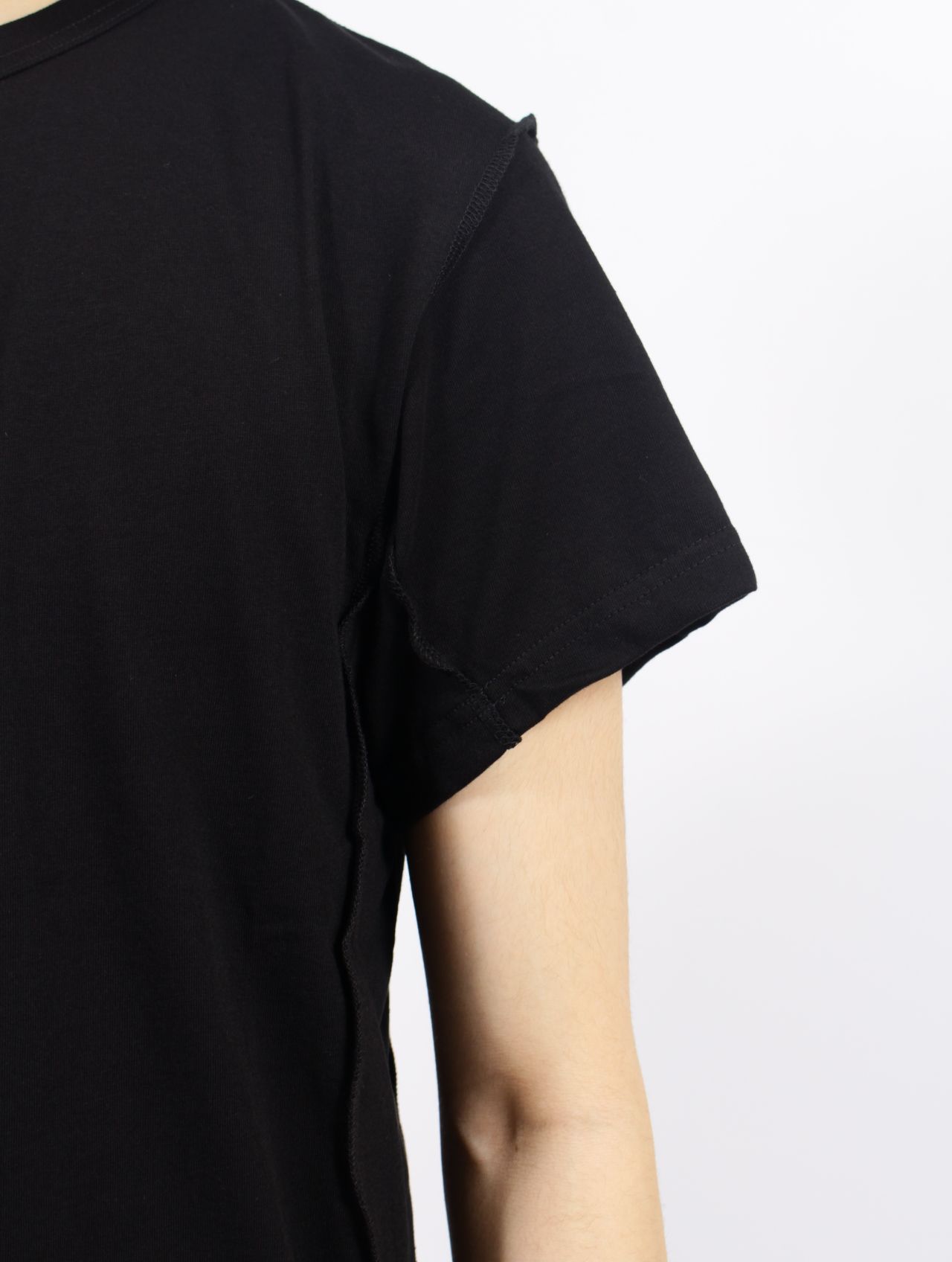 【25SS】ハーフスリーブ 半袖 Tシャツ / HALF SLEEVE T-SHIRT / BLACK(ブラック)