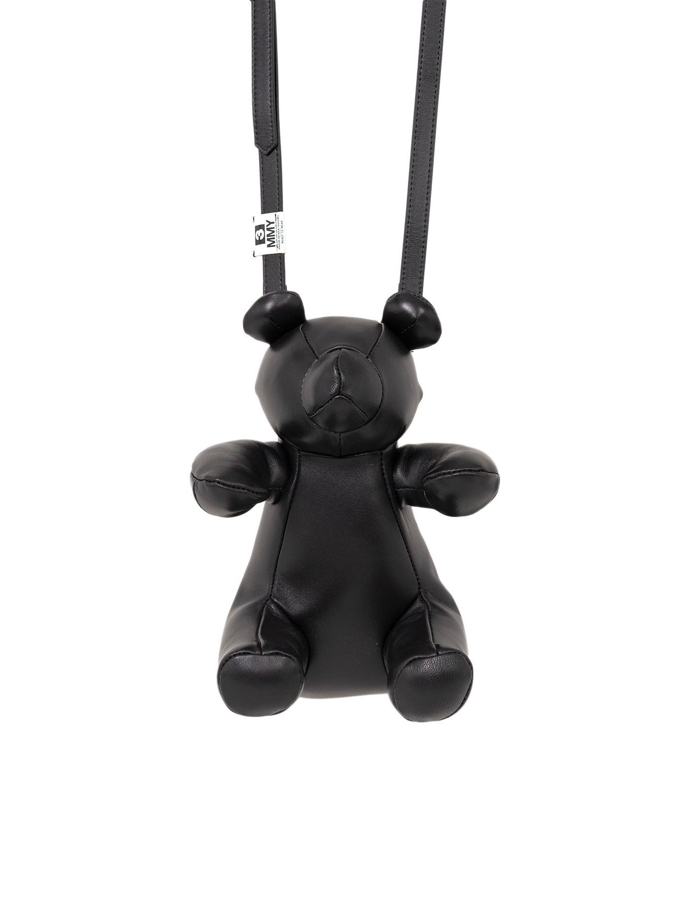 【25SS】ベアー レザー ミニ ショルダー バッグ / "DOLLS" BEAR MINI SHOULDER BAG / ブラック