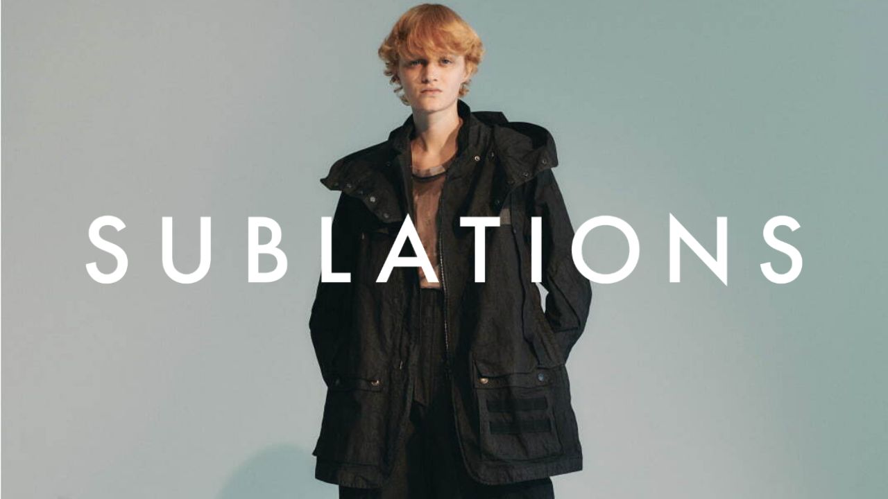 sublations ベルベットジャケット sublations】VELVETTRACKOVERJACKET BLACK - メルカリ