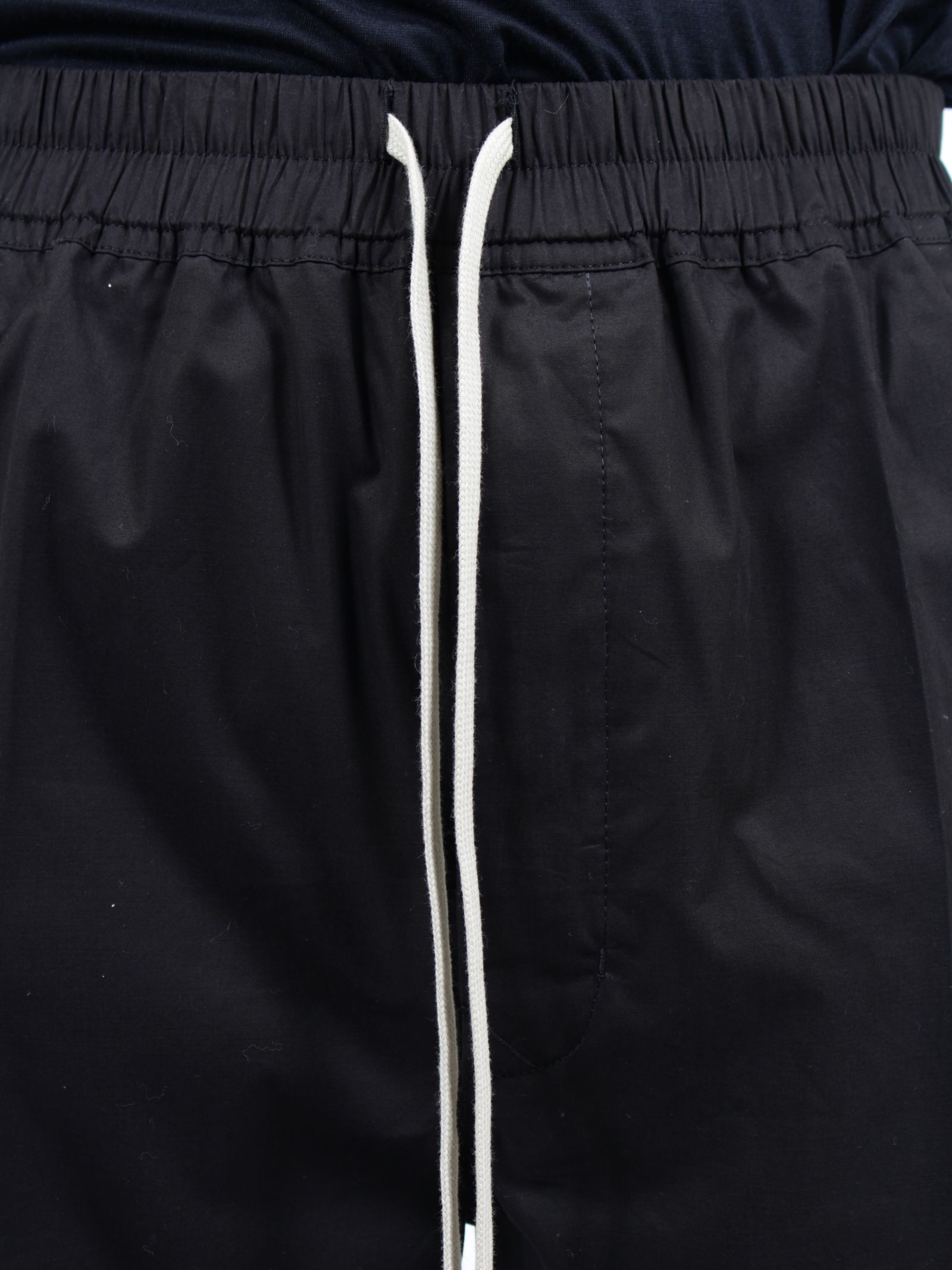 【26SS】ドローストリング スリム ロング サルエルパンツ / DRAWSTRING SLIM LONG / ブラック