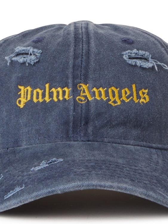 PALM ANGELS - 【23SS】デストロイ パームエンジェルスロゴ キャップ / RIPPED LOGO CAP / ベージュ | STORY