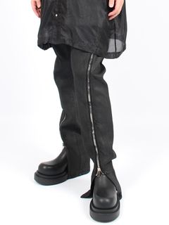 RICK OWENS - 【24SS】ボラン バナナ ジップ デニム パンツ / BOLAN 