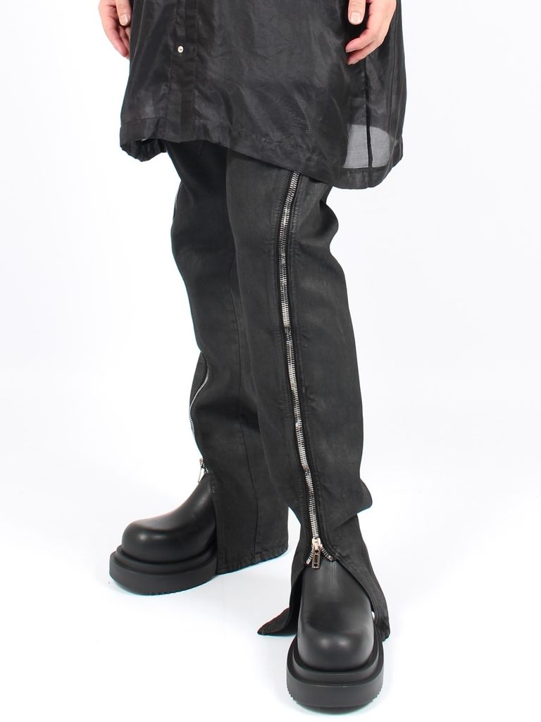 RICK OWENS - 【24SS】ボラン バナナ ジップ デニム パンツ / BOLAN 