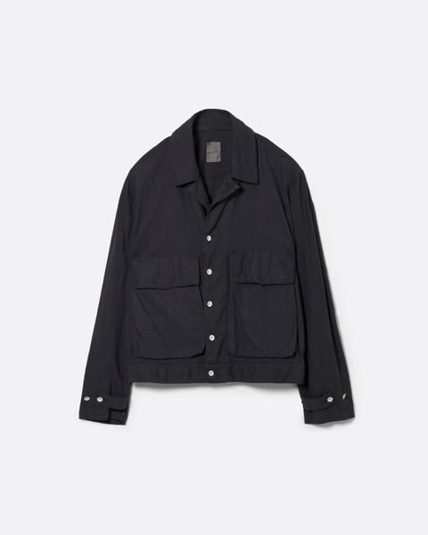ガーメント ダイド タンカース ブルゾン シャツ / GARMENT DYED TANKERS BLOUSON SHIRTS .17 / チャコール