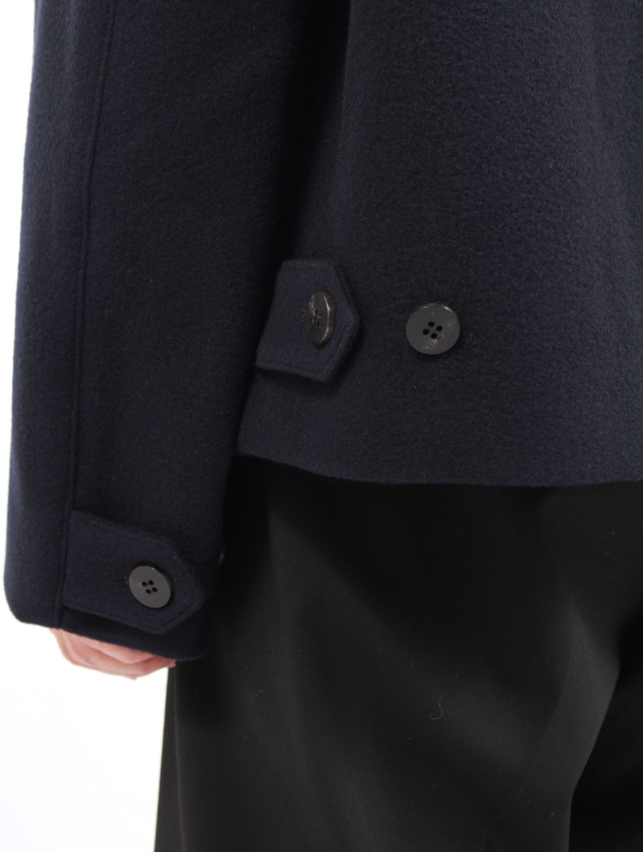 【25AW】ゼン モッサー ウール ブルゾン / ZEN MOSSER WOOL BLOUSON / ダークネイビー