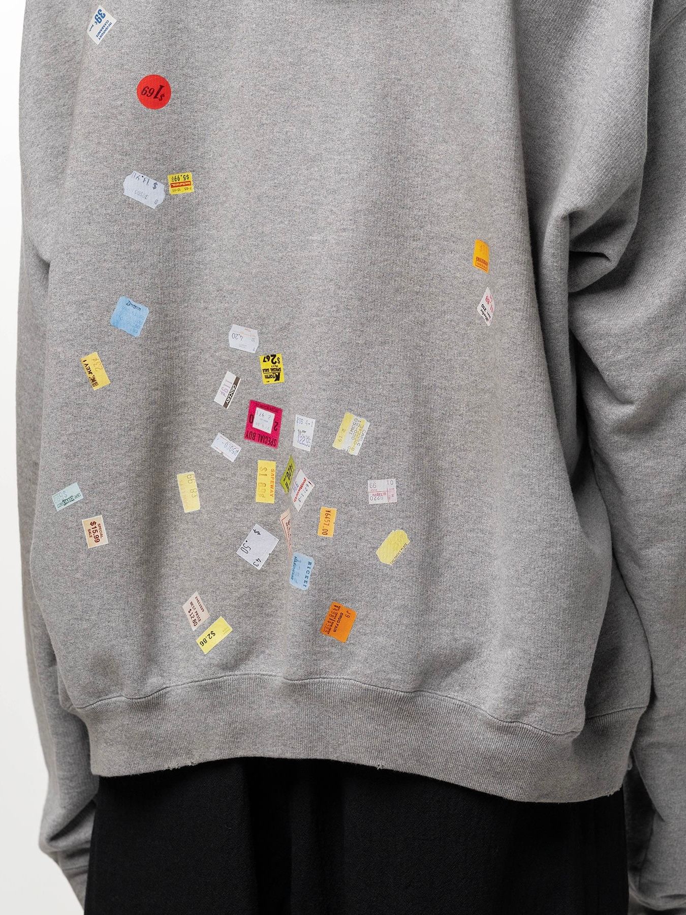 【26AW】プライス ステッカー スウェット フーディー パーカー パーカー / PRICE STICKER SWEAT HD / グレー
