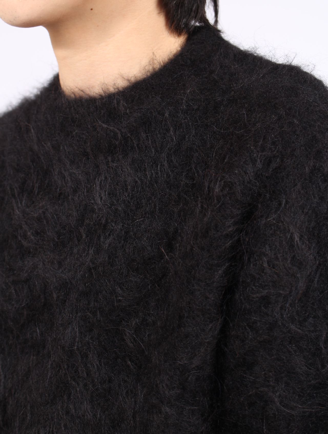 【25AW】 ハル セーター アルパカ ニット / HARU SWEATER / ブラック