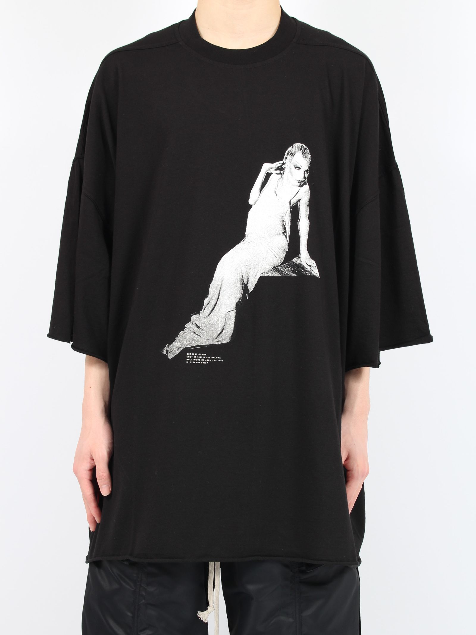 RICK OWENS DRKSHDW - 【24SS】トミー Tシャツ / TOMMY T / ブラック | STORY