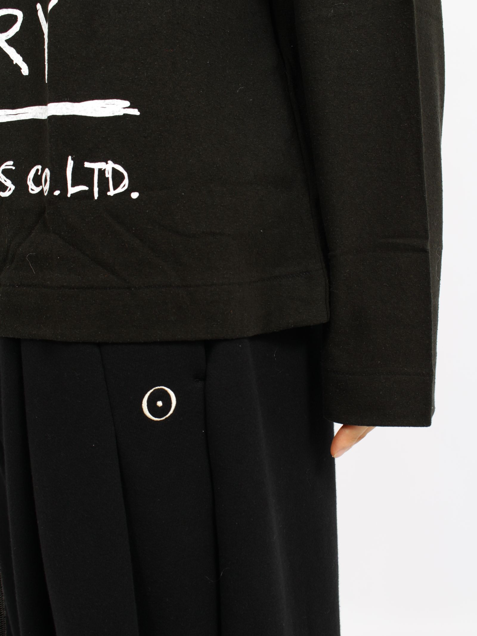 【26AW】ステイトメント イン ディセンバー ロングスリーブ Tシャツ / STATEMENT IN DECEMBER(L/S TEE) / ブラック