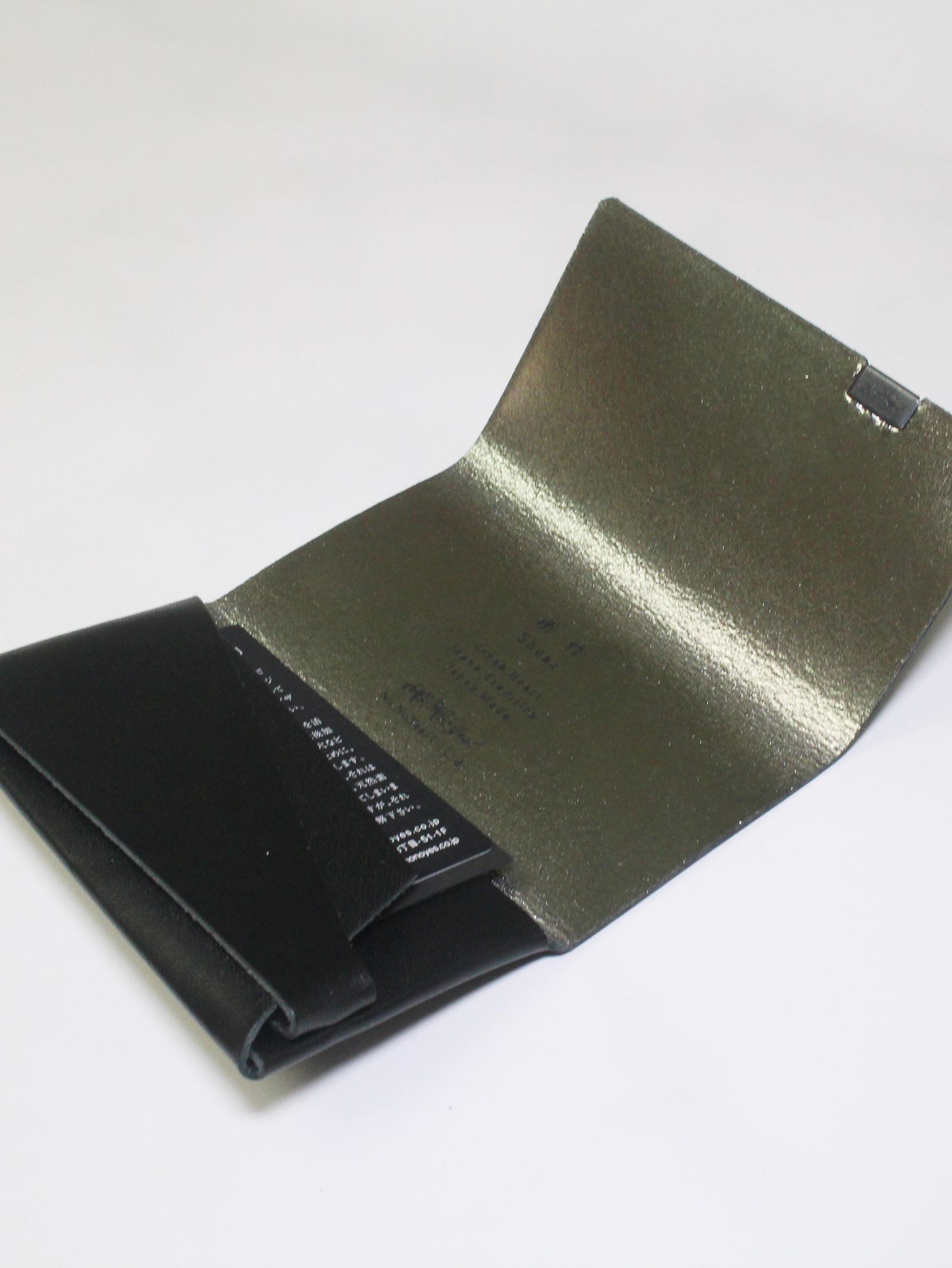 ボレロ カードケース / CARD CASE / ブラック × シルバー