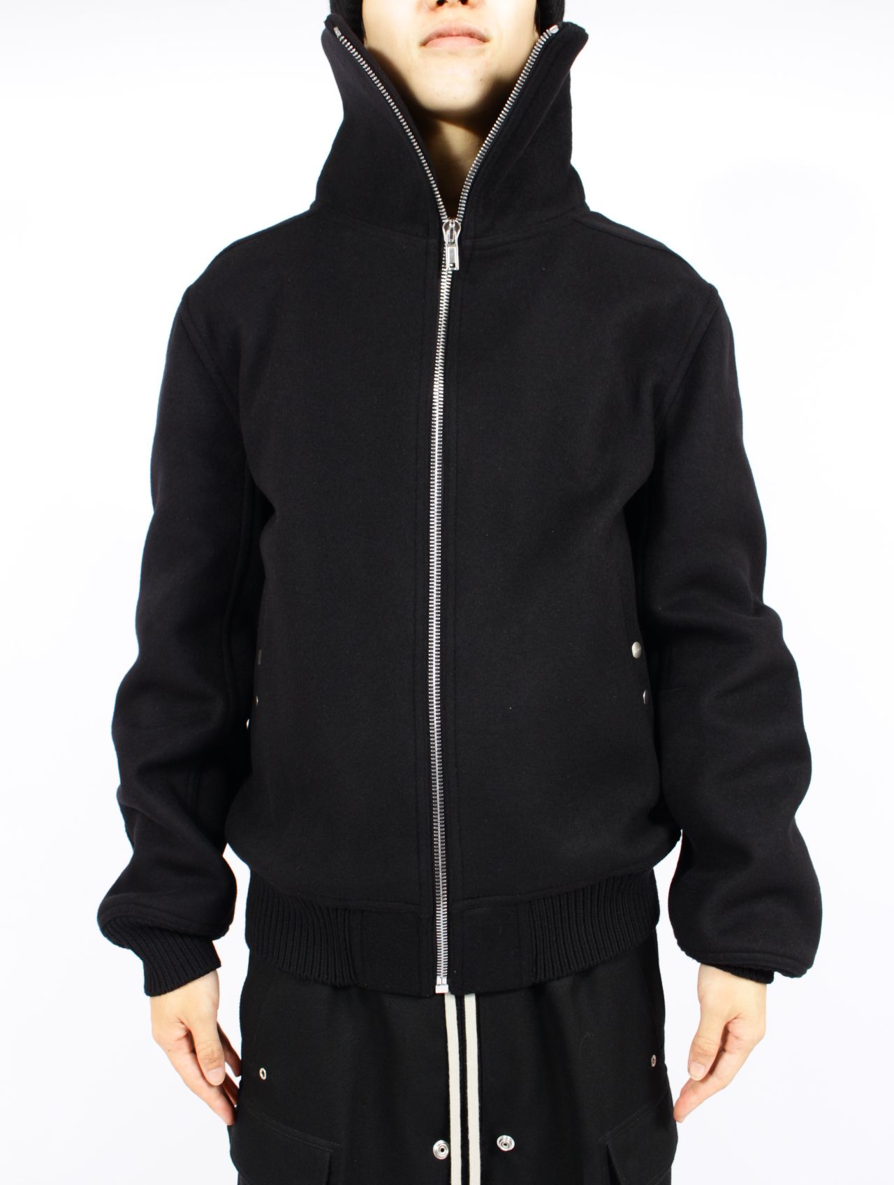 【25AW】ブリクサ ドラキュラカラー ジャケット / BLIXA DRACUCOLLAR / ブラック