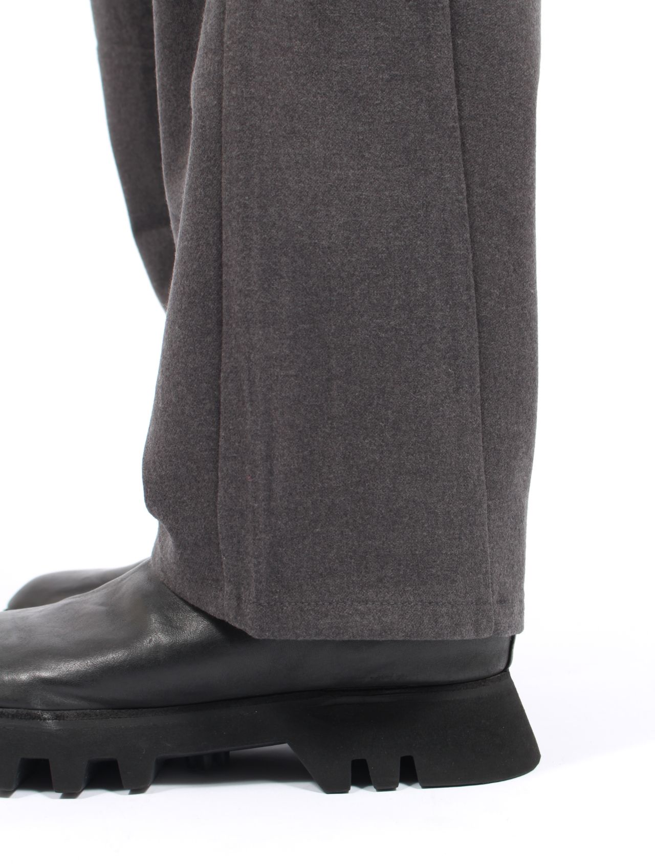 【25AW】ワイド パンツ / WIDE PANTS / チャコール