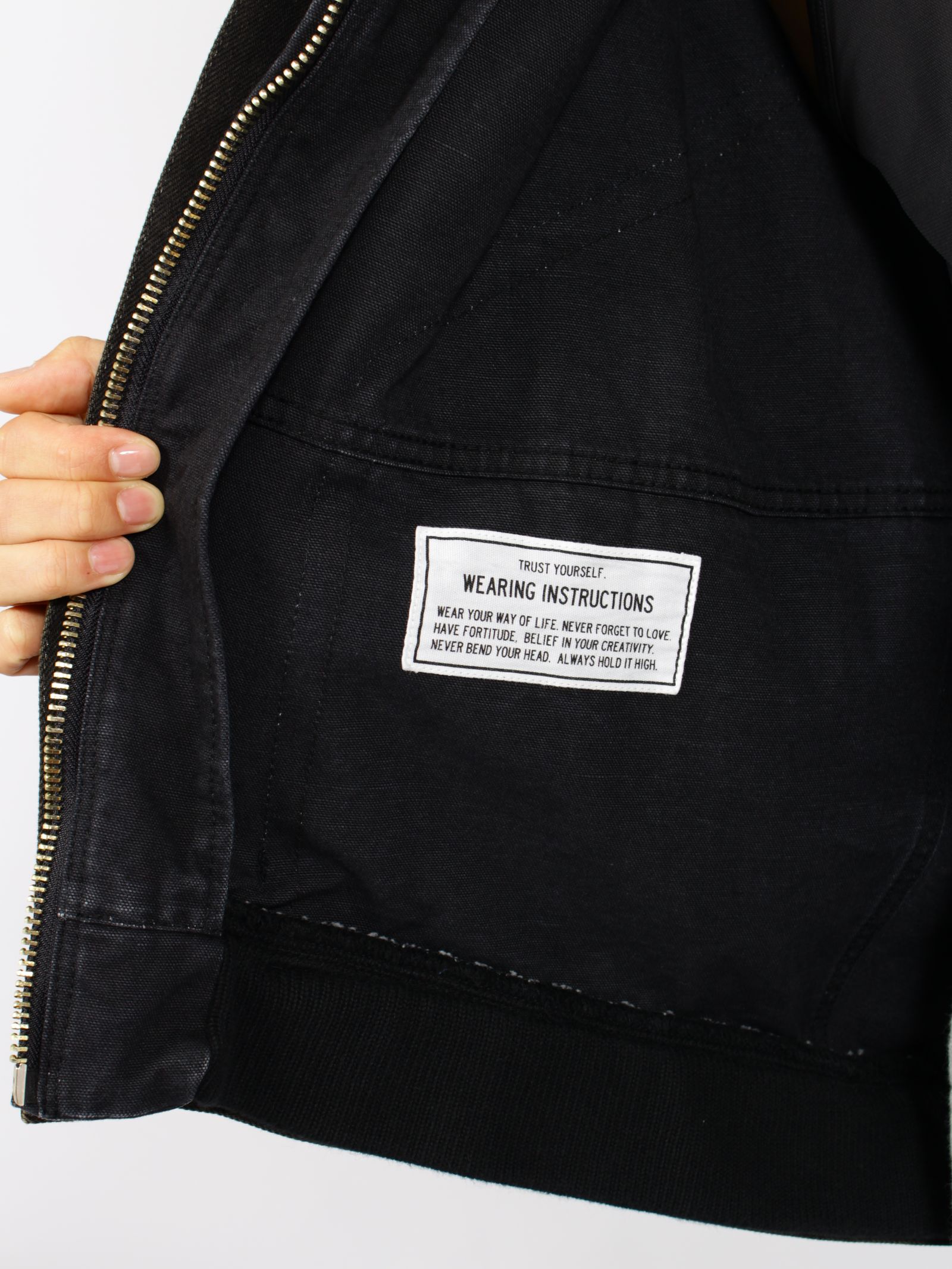 【26AW】 レイヤード デニム ジャケット / LAYERED DENIM JACKET / ブラック